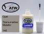 Preview: Opel, Titaniumsilber Metallic, 146: 20ml Lackstift, von ATW Autoteile West.